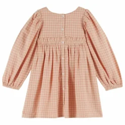 Enfant Emile et Ida Robe Froncée Ecolière |