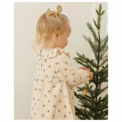 Outlet Quincy Mae Robe Holly Berry | Ecru