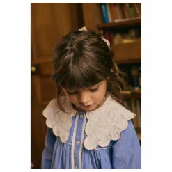 Sale Louise Misha Robe Hyacinte Coton Bio | Bleu jean