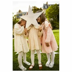 Louise Misha Robes|Robe Illi Brodée Volants |