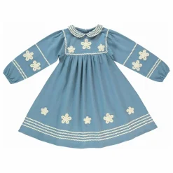 Best Bebe Organic Robe Inga Coton Bio | Bleu