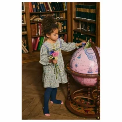 Enfant Louise Misha Robes, Combinaisons|Robe Isatys Fleurie Velours Côtelé Fin |