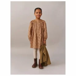 Enfant Bonpoint Robes, Combinaisons|Robe Jadwiga Liberty Coton Bio |