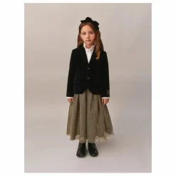 Enfant Bonpoint Robe Juste Tulle Flocke |