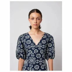Bobo Choses Robe Kaléidoscope Coton Bio - Collection Femme | Bleu marine