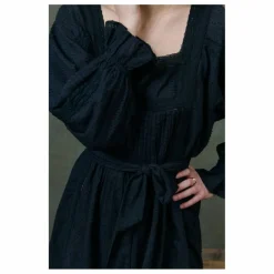 Louise Misha Robe Lauren Coton Bio - Collection Femme | Noir Discount