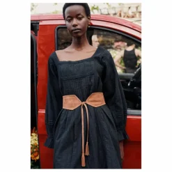 Louise Misha Robe Lauren Coton Bio - Collection Femme | Noir Discount