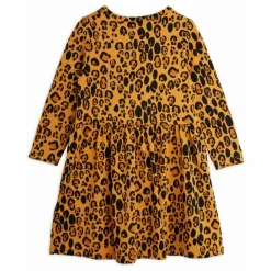 Mini Rodini Robe Léopard | Marron Hot