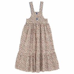 Piupiuchick Robe Léopard Coton Bio | Ecru