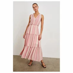 Rails Robe Loulou Salerno Rayures | Rose poudré Clearance