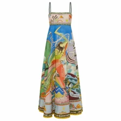 Alémais Robe Lucky Pace Lin | Bleu New