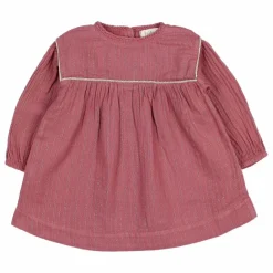 Búho Robe Lurex Coton Bio | Mauve