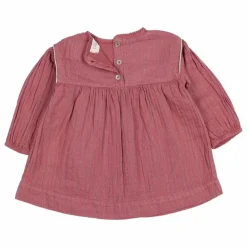 Búho Robe Lurex Coton Bio | Mauve