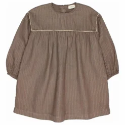 Búho Robe Lurex Gaze de Coton Bio | Taupe Discount