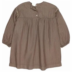 Búho Robe Lurex Gaze de Coton Bio | Taupe Discount