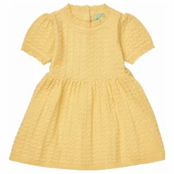 Discount FUB Robe Maille Fine Coton Bio Bébé | Jaune pâle