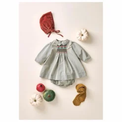 Caramel Robe Mars Velours Côtelé |