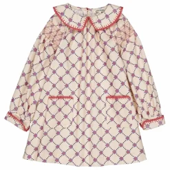 Clearance Hello Simone Robe Martha Fleurie | Ecru