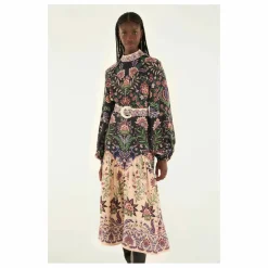 Farm Rio Robe Marvelous Garden | Noir New