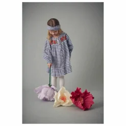 Enfant Louise Misha Robe Massilia Brodée Carreaux |