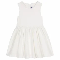 Petit Bateau Robe Meora Gauffrée | Ecru Sale