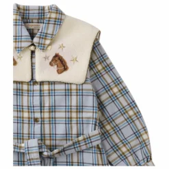 New Gingersnaps Robe Mildred | Bleu gris