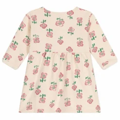 Petit Bateau Robe Molleton Fleurs Bébé | Beige Outlet