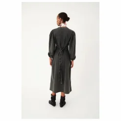 Femme Lollys Laundry Robes, Combinaisons|Robe Paris Ceinturée Denim |