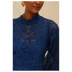 Femme Farm Rio Robes, Combinaisons|Robe Parrot Garden Guipure |