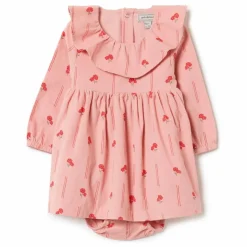 garbo&friends Robe Peony Velours Côtelé Mini |