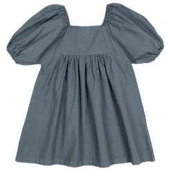 Hot Búho Robe Popeline Coton Bio | Bleu nuit