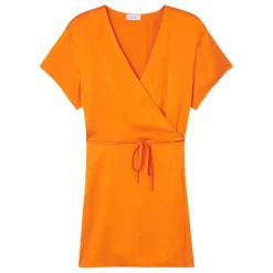 Discount American Vintage Robe Portefeuille Widland | Orange