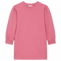 SMALLABLE BASICS Robe Pull Fille Manches Bouffantes | Vieux Rose Best