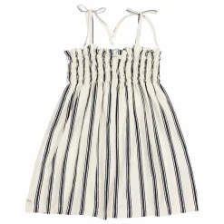 Enfant Búho Robe Rayures Coton Bio |