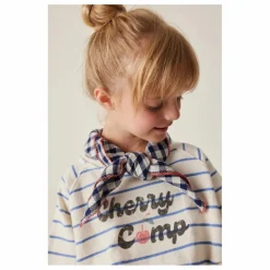 Tocoto Vintage Robe Rayures Eponge | Ecru Outlet