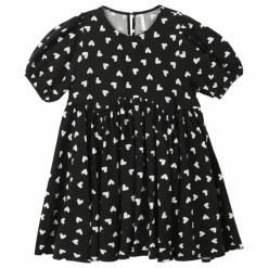 Rylee + Cru Robe Rose Cœurs | Noir Hot