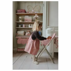 Online Konges Sløjd Robe Salopette Nola Cœurs Coton Bio | Rose