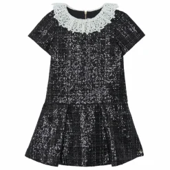 Tartine et Chocolat Robe Sequins | Noir Sale