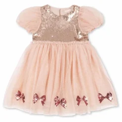 Enfant Konges Sløjd Robe Sequins Mei Tulle |