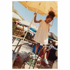 Louise Misha Robe Shanti Coton Bio | Rose pâle