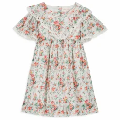 Louise Misha Robe Siloe Coton Bio | Crème
