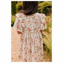 Louise Misha Robe Siloe Coton Bio | Crème