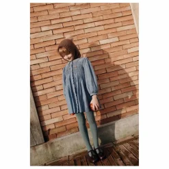 Emile et Ida Robe Smockée | Bleu Clearance