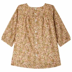 Enfant Bonpoint Robe Smockée Felicie Liberty Coton Bio |