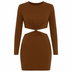 Vanessa Sposi Robe The Loop Cut Out | Chocolat
