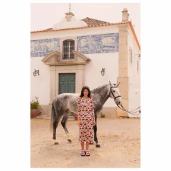 Hot Paloma Collection Robe Thelma Mexico Flower - Vêtement Femme | Violet