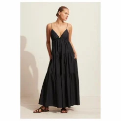 Femme Matteau Robe Triangle Tiered |