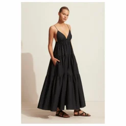 Femme Matteau Robe Triangle Tiered |