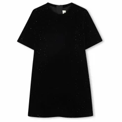 Zadig & Voltaire Robe T-shirt Pailletée | Noir Outlet