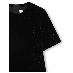 Zadig & Voltaire Robe T-shirt Pailletée | Noir Outlet